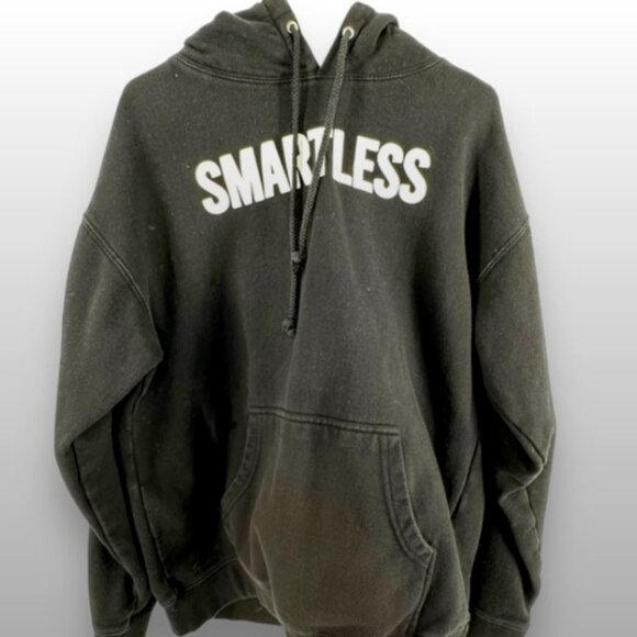 SMARTLESS PODCAST HOODED SWEATSHIRT LARGE JASON BATEMAN SEAN HAYES WILL ARNETT - Picture 1 of 6